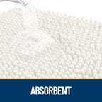 OLANLY Dog Door Mat for Muddy Paws 40x32, Absorbs Moisture and Dirt, Absorbent - Image 3
