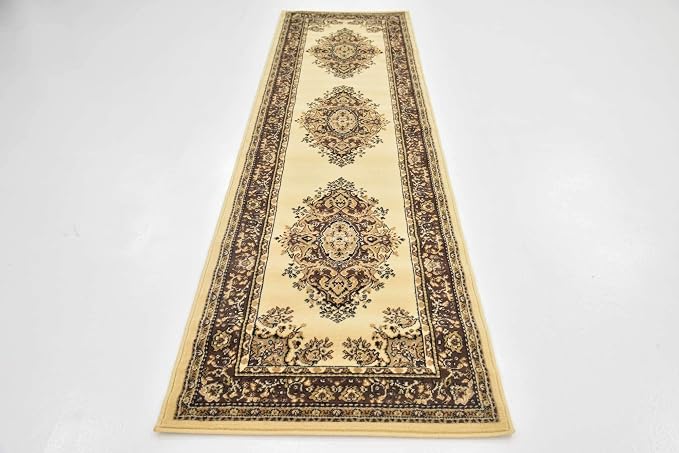 Unique Loom Reza Collection Traditional Persian Style Area Rug, 2 ft 7 in x 10 - Image 5