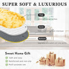 Soft Fluffy Area Rug for Bedroom, Fuzzy Shaggy Oval Throw Rugs for Bedside - Image 6