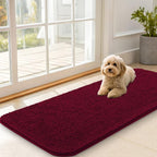 OLANLY Dog Door Mat for Muddy Paws 47x20, Absorbs Moisture and Dirt, Absorbent by OLANLY
