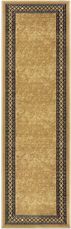 Antep Rugs Alfombras Modern Bordered 2x10 Non-Skid Low Profile Pile Rubber - Image 3
