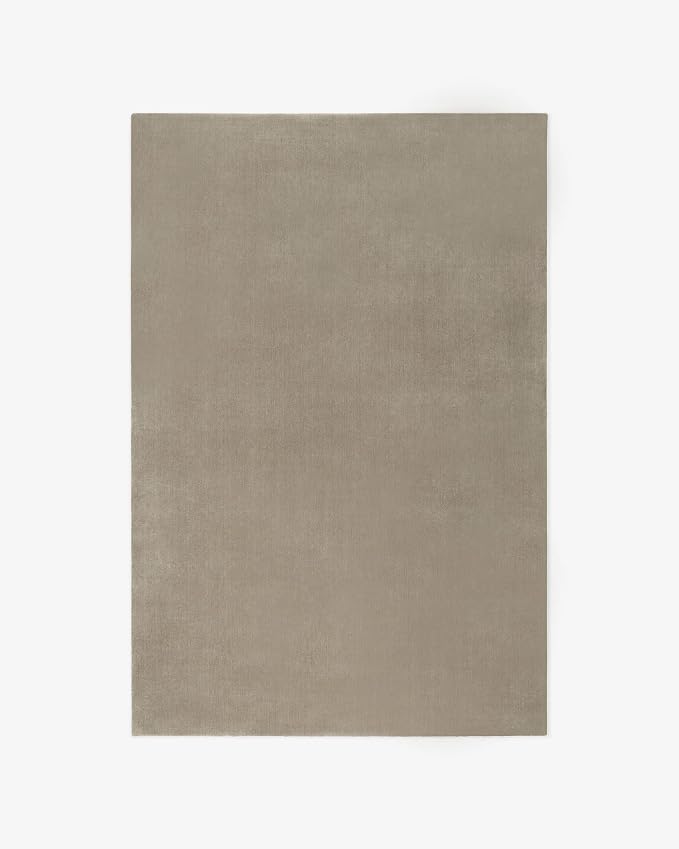 Hand-Tufted Wool Rectangle Area Rug – Soft Premium Wool Carpet by Unknown