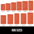 GORILLA GRIP Bath Rug Mat 36x24, Thick Soft Absorbent Chenille, Quick Dry - Image 6