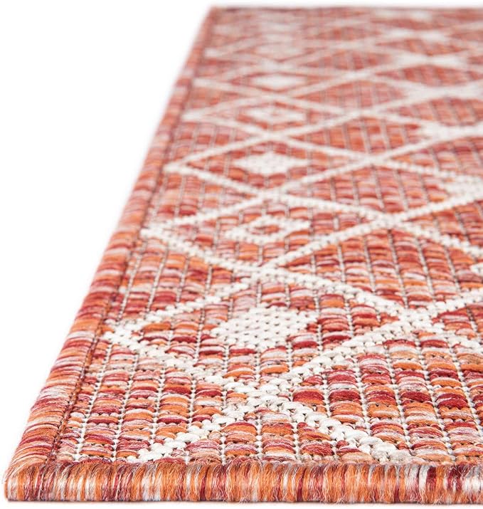 Unique Loom Outdoor Trellis Collection Area Rug - Image 6