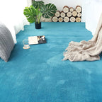 Soft Cashmere Area Rug Luxury Bedside Carpet Bedroom Living Room Mats Solid by LIKETN