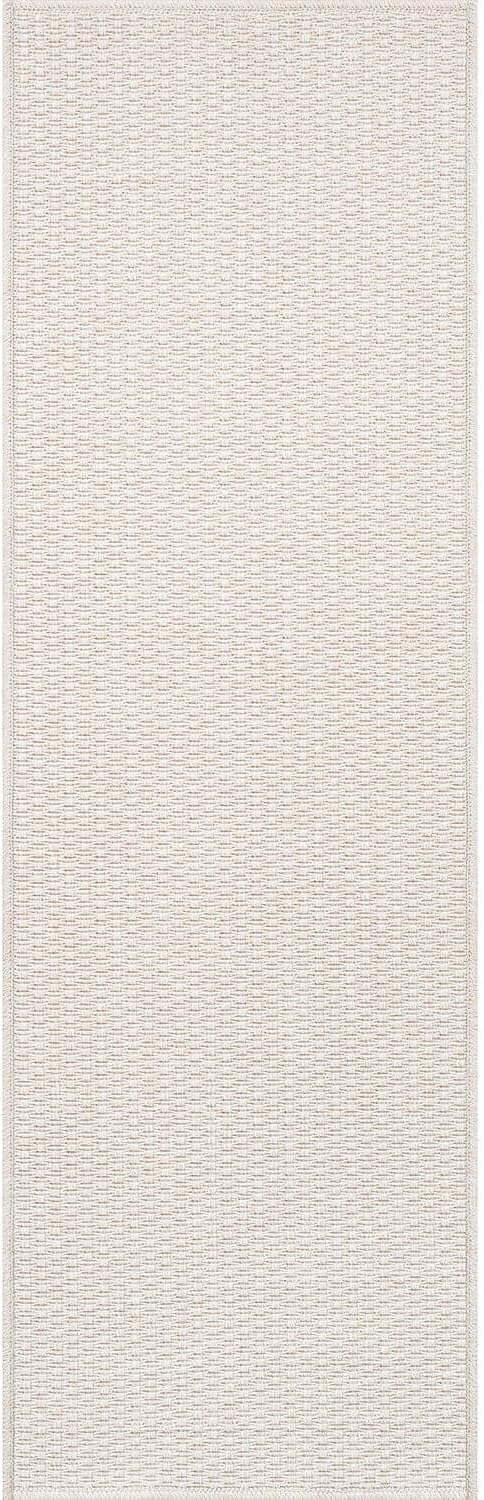Easy Jute Rugs 2x7 White Color Living Room Indoor Outdoor Runner Rug - Image 2