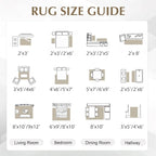 Fmfunctex 2x6 Runner Rug Washable Brown Beige Modern Abstract Entryway Non Slip - Image 7