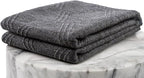 LUXE WEAVERS Modern Farmhouse Smoke 6x9 Washable Area Rug, Anti-Slip Diamond - Image 8