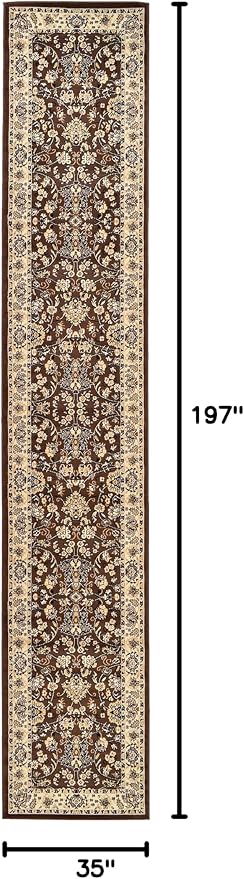 Unique Loom Sialk Hill Collection Area Rug - Image 3