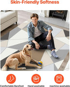 VEVOR 5 x 7 ft Area Rug Large Washable Rug Non-Slip and Tear-Resistant Soft - Image 7