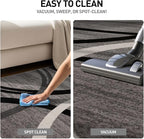 Rugshop Wavy Circles Design Runner Rug, Carpet - Image 7