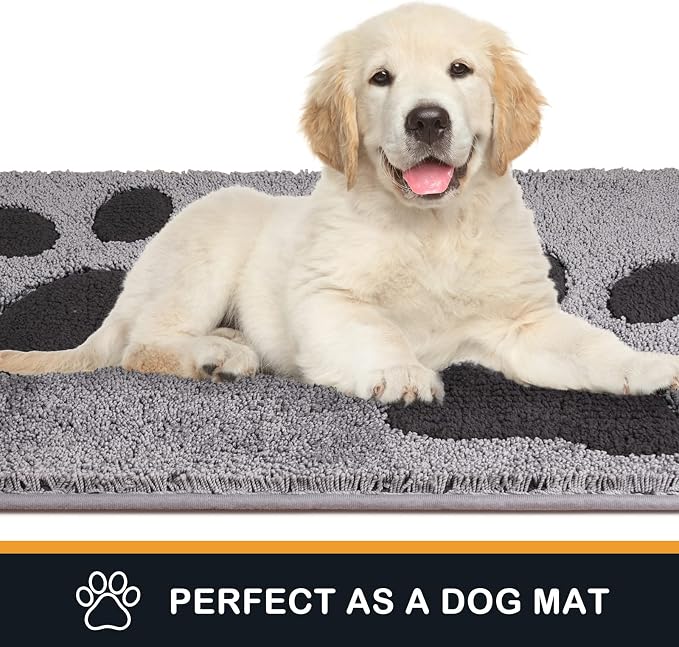 PURRUGS Dirt Trapping Door Mat 32" x 47", Non-Skid/Slip Machine Washable - Image 4