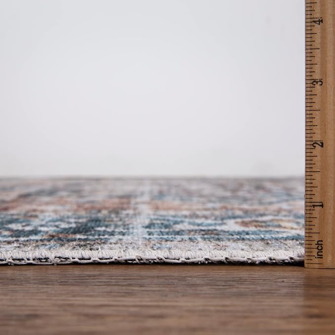 Bloom Rugs Caria Washable Non-Slip 7 ft Runner - Image 2