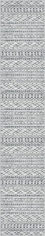 KUTA Long Hallway Runner Rug 2.6x14 Non-Slip Washable, Moroccan Vintage Beige - Image 8
