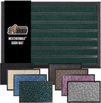 GORILLA GRIP 100% Waterproof All-Season WeatherMax Doormat US Designed Natural by GorillaGrip