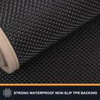 PURRUGS Dirt Trapping Door Mat 24" x 35.5", Non-Slip Machine Washable Entry Rug - Image 4