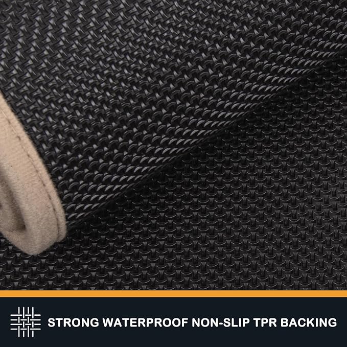 PURRUGS Dirt Trapping Door Mat 24" x 35.5", Non-Slip Machine Washable Entry Rug - Image 4