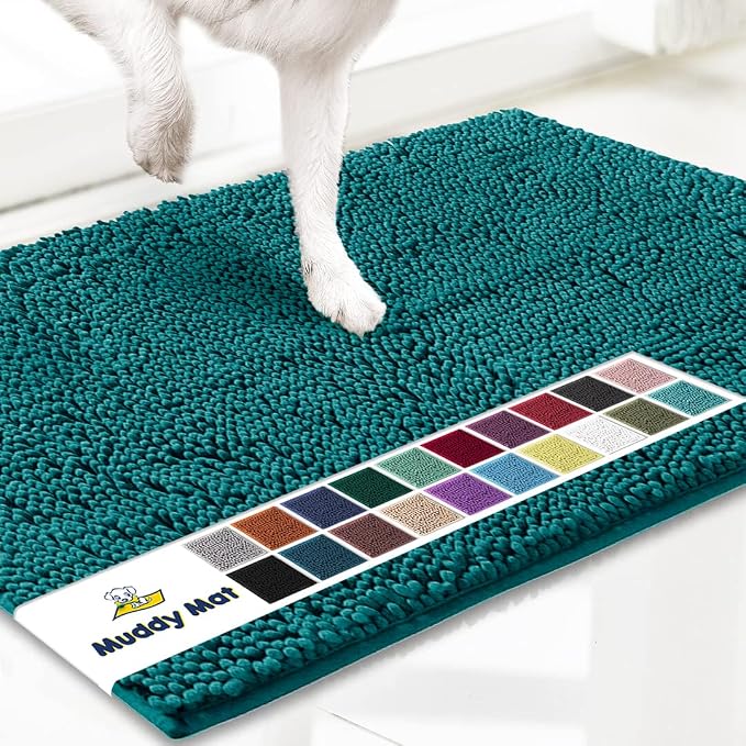 Muddy Mat® Shown on TV – Super Absorbent Door Mat Indoor, Microfiber Quick Dry by MuddyMat%C2%AE