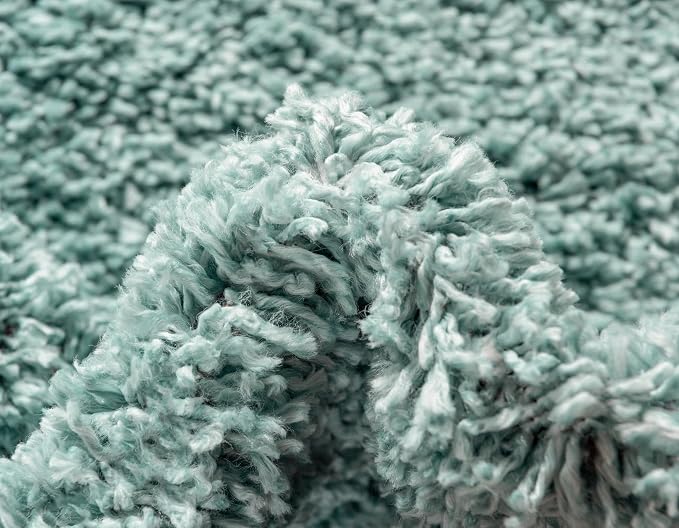 Unique Loom Davos Shag Collection Area Rug - Image 7