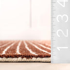 Rugs USA Melrose Checked Wool Area Rug - Image 2