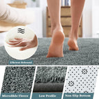 HQAYW 4x6 Area Rugs for Living Room Bedroom, Modern Thickened Memory Foam Soft - Image 7