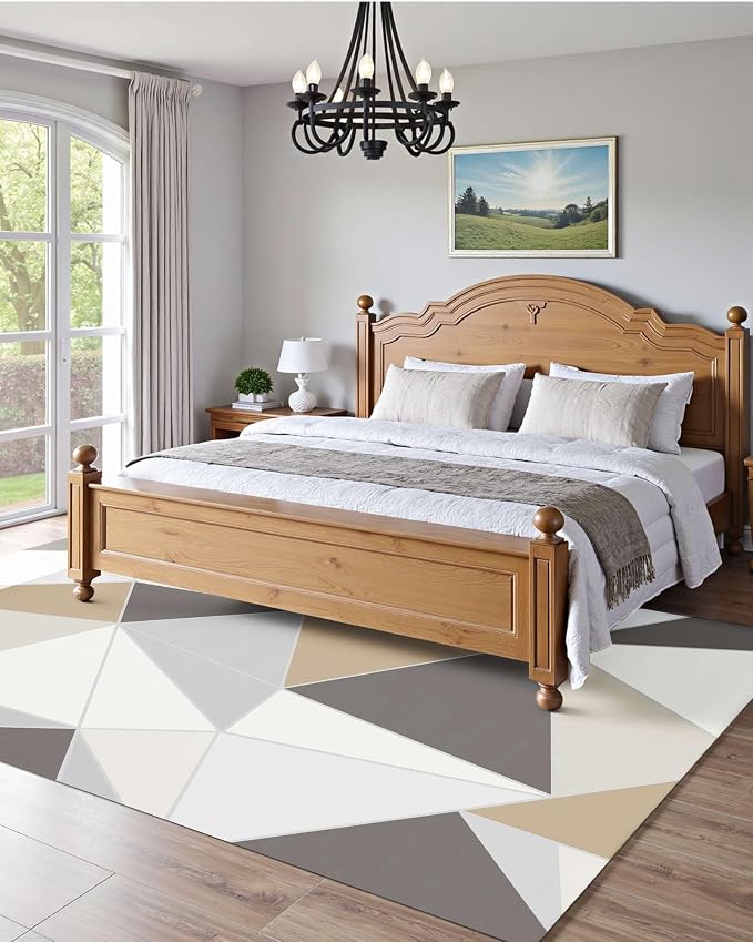 VEVOR 5 x 7 ft Area Rug Large Washable Rug Non-Slip and Tear-Resistant Soft - Image 4