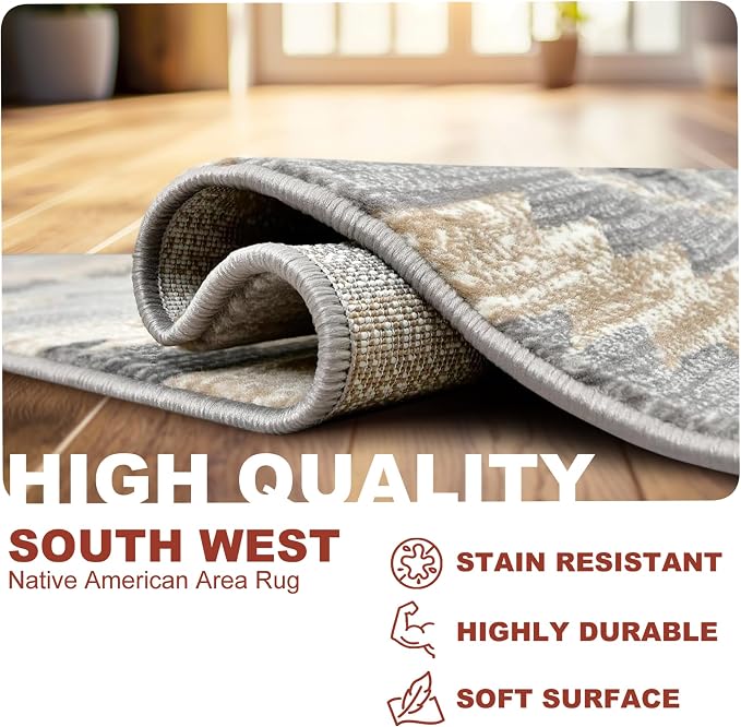 YHSF South West Native American Rug Ritz – Native Tribal American Indian - Image 3