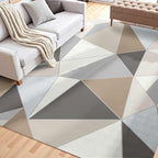 VEVOR 5 x 7 ft Area Rug Large Washable Rug Non-Slip and Tear-Resistant Soft by VEVOR