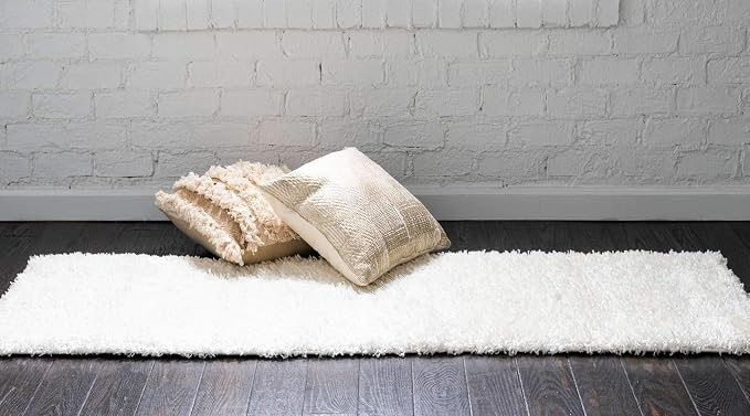Unique Loom Solid Shag Collection Area Rug - Image 5