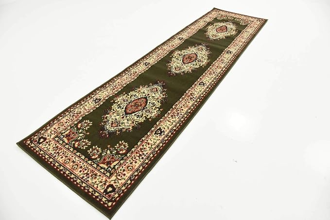 Unique Loom Reza Collection Traditional Persian Style Area Rug, 2 ft 7 in x 10 - Image 4