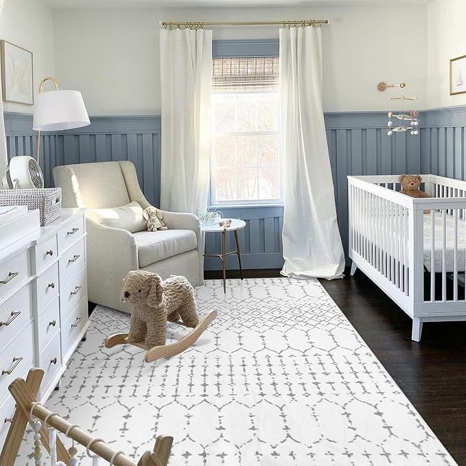 Lahome Moroccan Machine Washable Rugs - Image 5