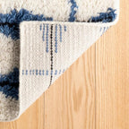 Dash & Albert Noma Indigo Handwoven Wool Rug, 2.5 X 8 Feet - Image 3