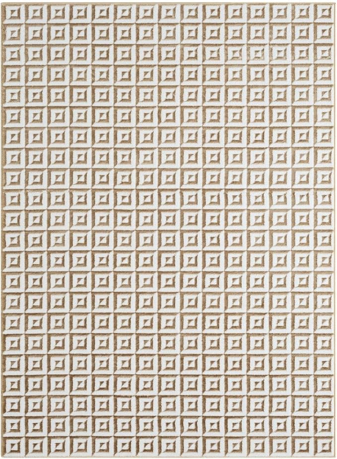 LUXE WEAVERS Geometric Greek Pattern Area Rug - Image 3