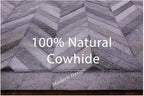 Modern Design Premium Cowhide Leather Carpet - Image 6