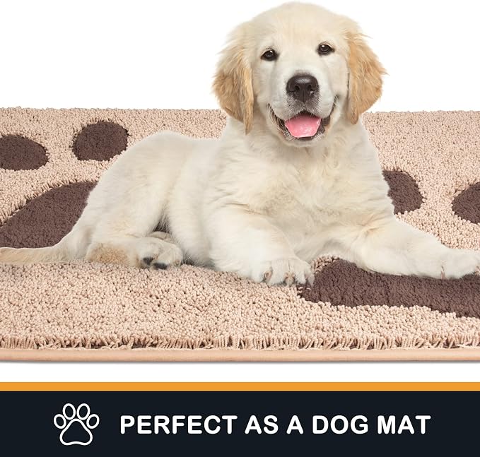 PURRUGS Dirt Trapping Door Mat 32" x 47", Non-Skid/Slip Machine Washable - Image 4