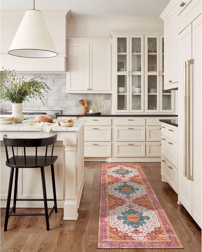 Moynesa Ultra-Thin Washable Runner Rug - Image 8