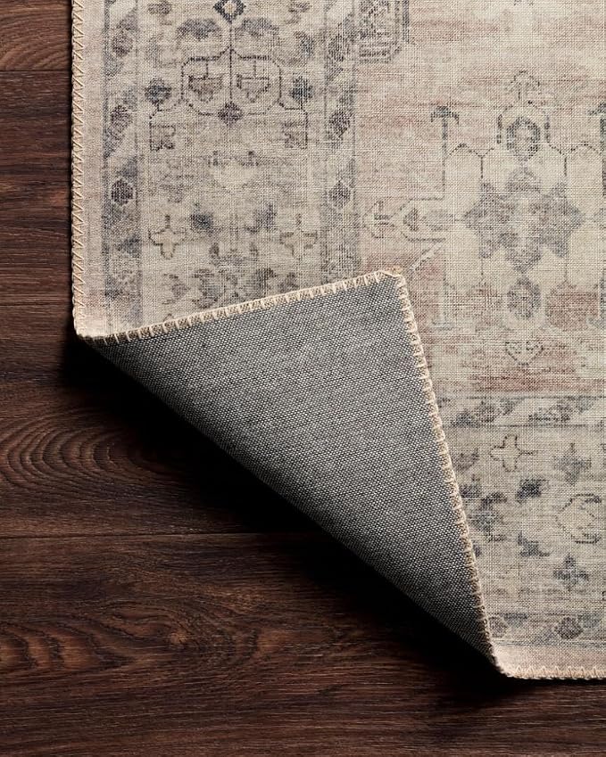 Loloi Hathaway Collection HTH-03 Java/Multi 2'-0" x 5'-0", .25" Thick Accent Rug - Image 9