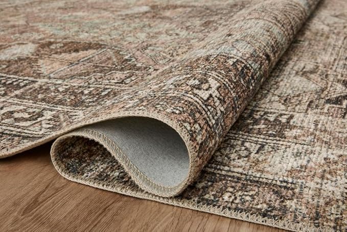 Loloi Amber Lewis Billie Collection, Clay & Sage 6'-0" x 9'-0" Area Rug – - Image 7