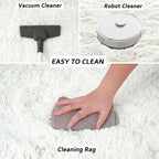 Beglad Fluffy Area Rugs 3 x 5 Feet, Modern Minimalist Style Shag Rugs, Non-Slip - Image 6