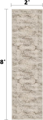 Washable Runner Rugs for Hallways 2x8 Non-Slip Hallway Runner Rugs for Entrance - Image 2