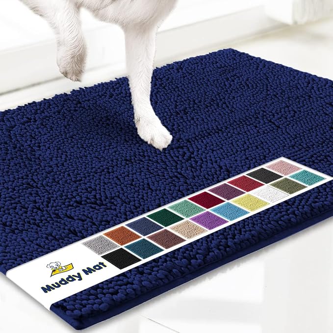 Muddy Mat® | Super Absorbent Door Mat Indoor, Microfiber Quick Dry Chenille by MuddyMat%C2%AE