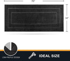PURRUGS Dirt Trapping Door Mat 32" x 70", Non-Slip/Skid Machine Washable - Image 2