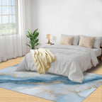 5x6 Abstract Marble Rugs for Office - Image 4
