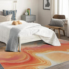 Sunset Rug, 6x8 Rug, Artistic Rugs - Image 3