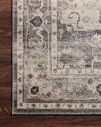 Loloi Hathaway Collection HTH-05 Steel/Ivory 2'-3" x 3'-9", .25" Thick Accent - Image 8
