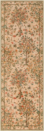 Morebes Boho Floral Runner Rug Non Slip, Washable Flower Long Bathroom Rugs - Image 7