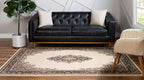 Unique Loom Reza Collection Traditional Persian Style Area Rug, 6 x 9 ft - Image 3