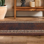 Antep Rugs Alfombras Bordered Modern 2x10 Non-Slip Low Pile Rubber Backing - Image 5