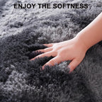 Beglad Fluffy Large Area Rugs 9x12 Feet, Modern Minimalist Style Shag Fuzzy Rugs - Image 5