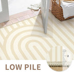 Bavni Area Rugs 8x10, Modern Soft Bedroom Rug, Machine Washable Rug Non Slip - Image 6
